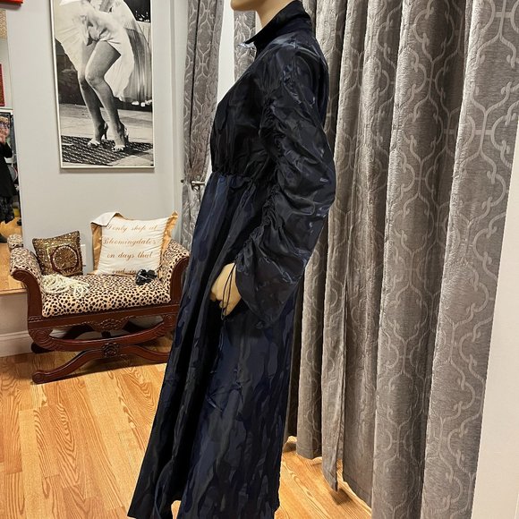 NWT Size Large Tov Navy Camo Raincoat - Picture 3 of 5